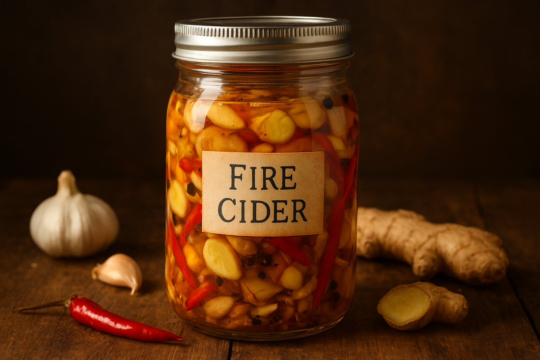 On the Brewing of Fire in the cold months - Fire Cider
