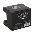 Tasse Bat shit crazy schwarz Becher