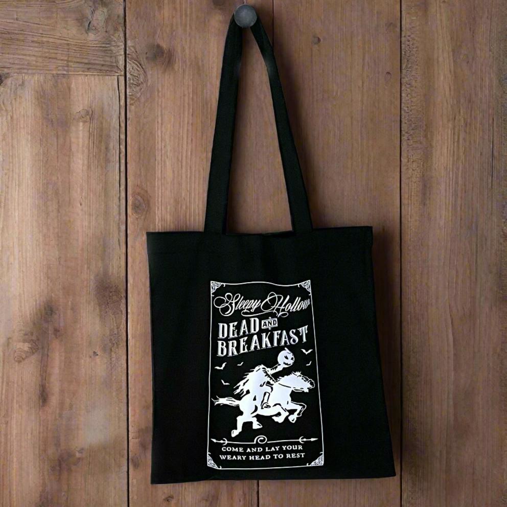 Stoffbeutel Sleepy Hollow Tasche schwarz gothic