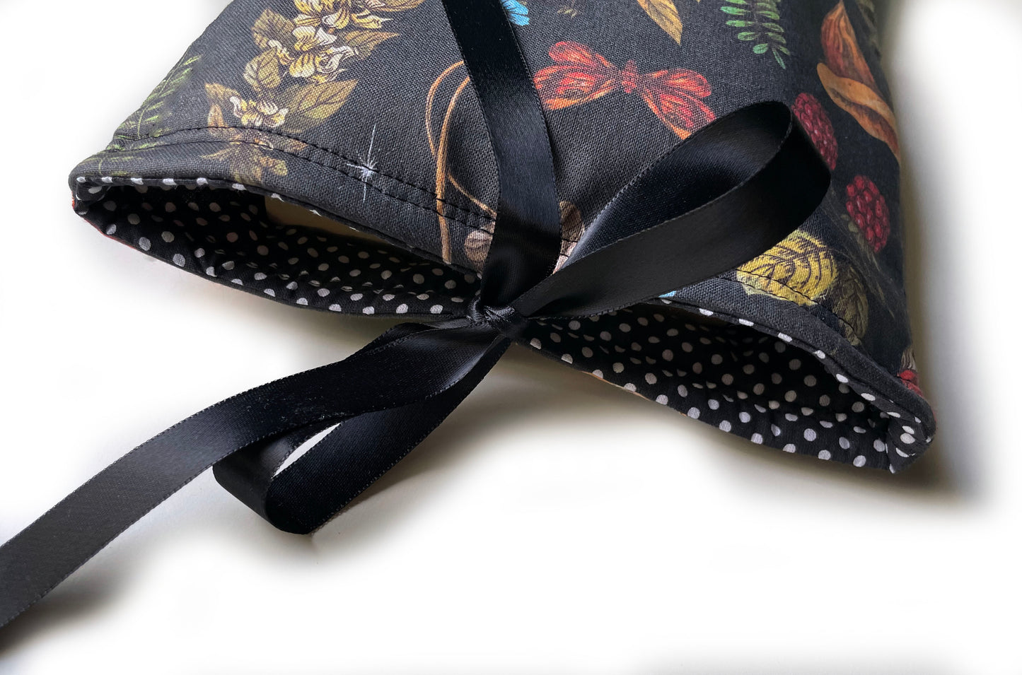Büchertasche Buchhülle Pilze A5 cottagecore