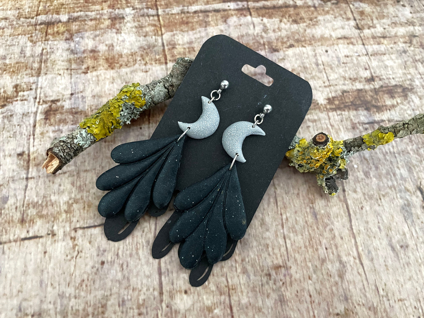 Ohrringe Magic Moon gothic