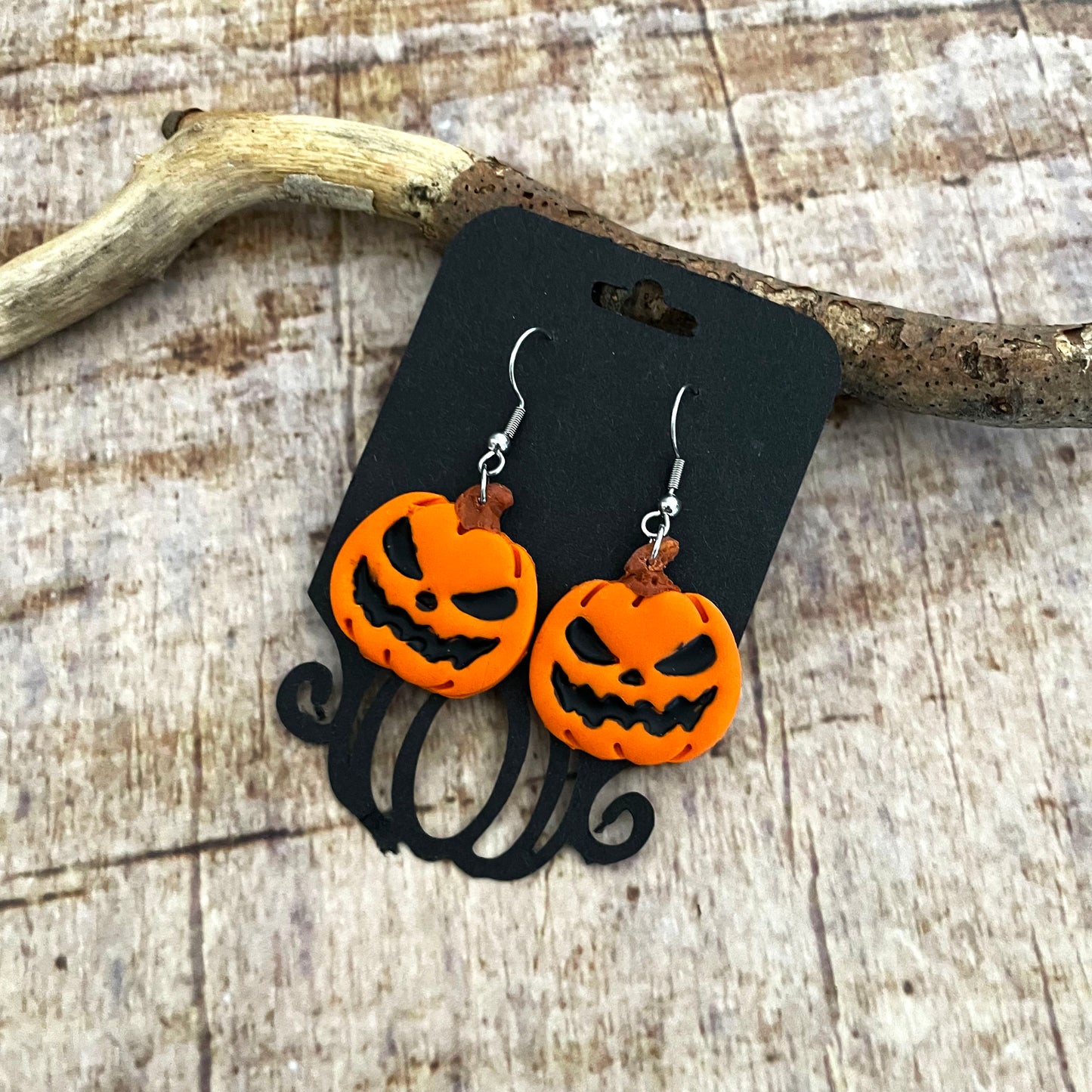 Ohrringe Jack O' Lantern Halloween Kürbis