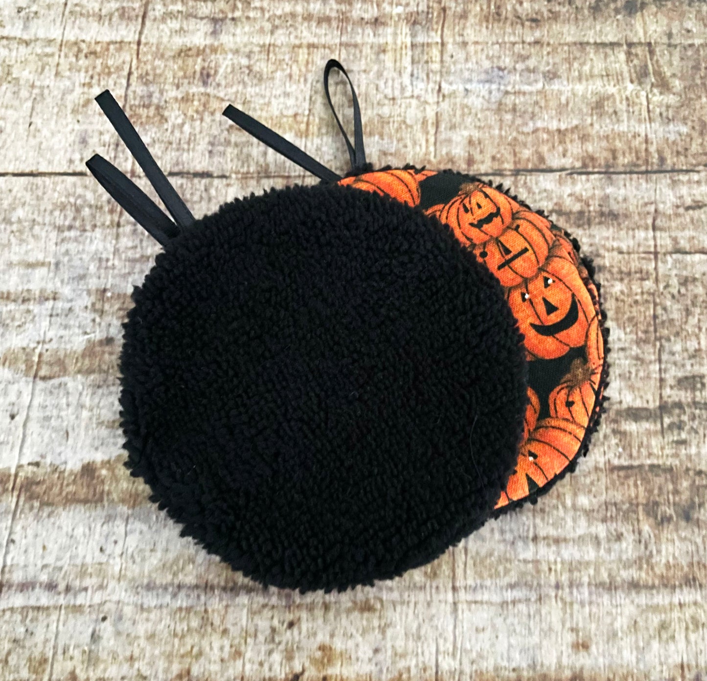 Abschminkpads Halloween waschbare Reinigungspads 4er-Set