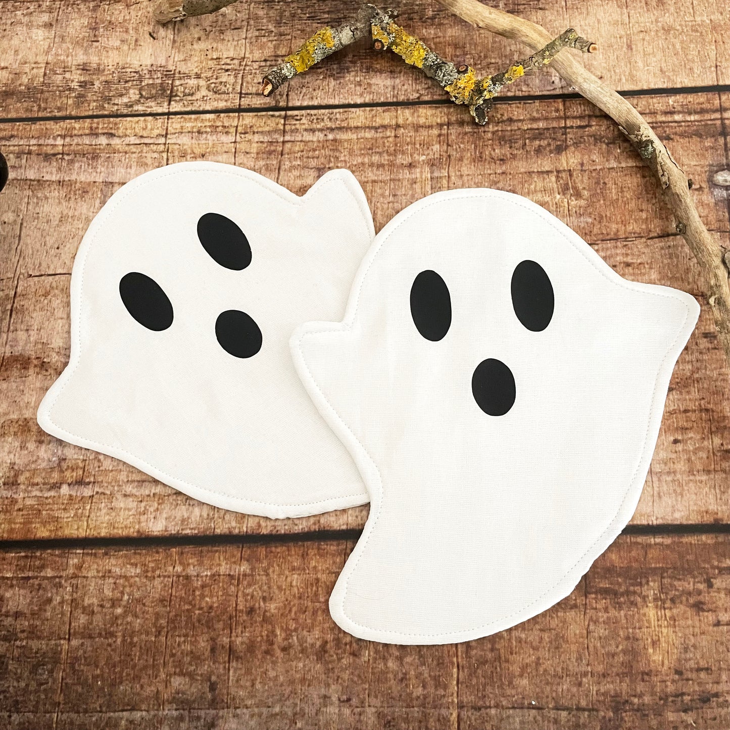 Mug Rugs Untersetzer Geister Halloween Platzdeckchen