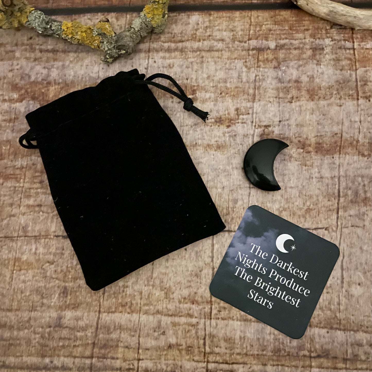 The Darkest Night schwarzer Obsidian Mond