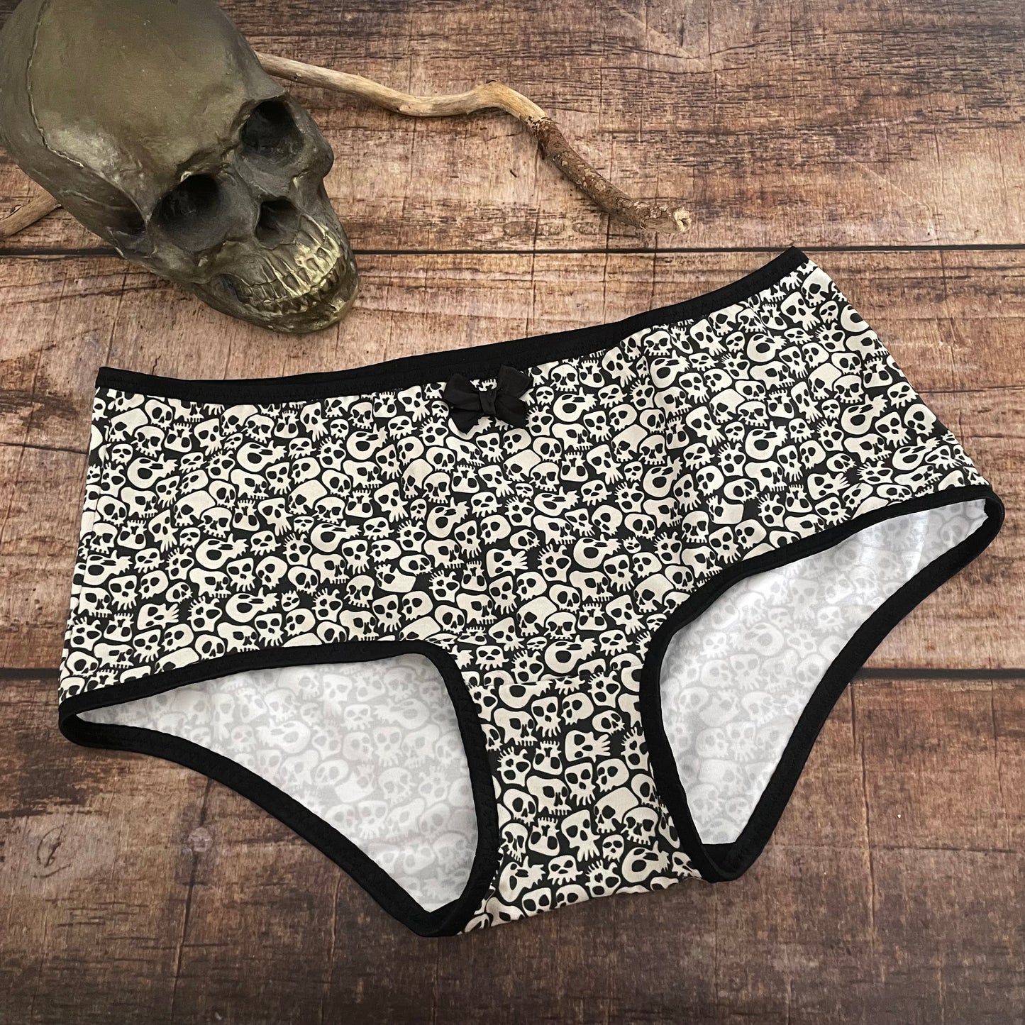 Panties Hipster Slip Totenköpfe