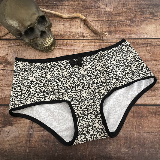 Panties Hipster Slip Totenköpfe