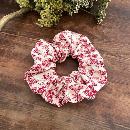 Scrunchie Haargummi Cottagecore Englische Rosen