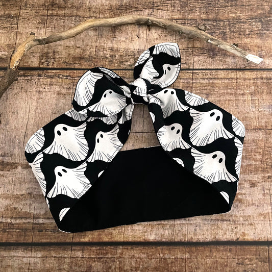Haarband Geister Halloween Bandana gothic rockabilly