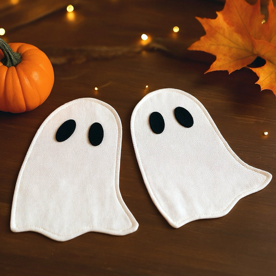 Mug Rugs Halloween Geister