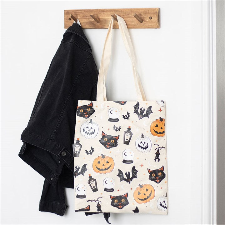Stoffbeutel Spooky Halloween Tragetasche