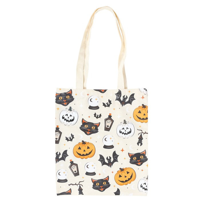 Stoffbeutel Spooky Halloween Tragetasche