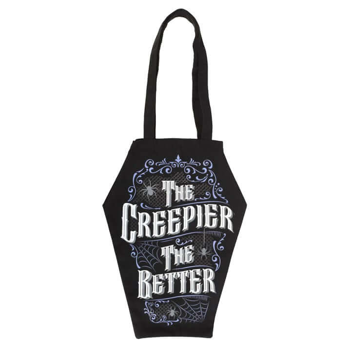 Stoffbeutel The Creepier the The Better Sarg Tragetasche