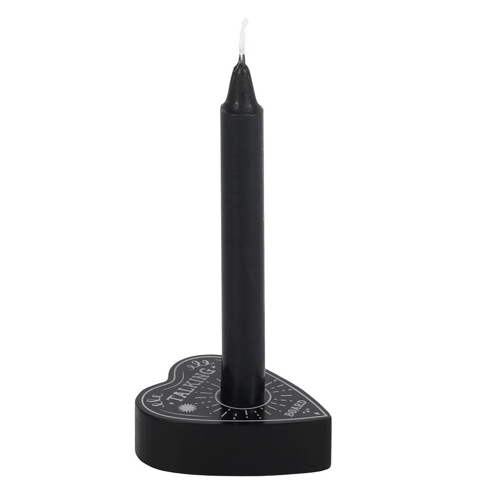 Kerzenhalter Talking Board schwarz Ritualkerze Witch