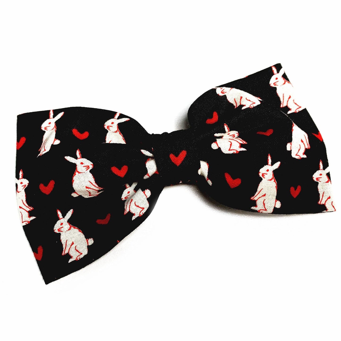 Haarschleife weißes Kaninchen Haarspange Alice im Wunderland - Madness United Shop