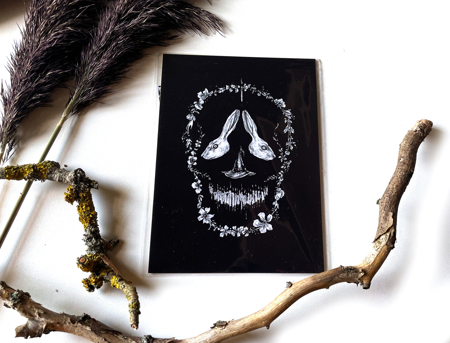 Kunstdruck Witch of the woods - Art Print by Mary Syring