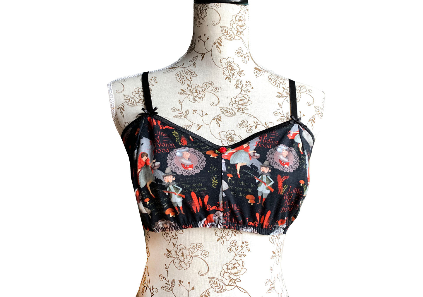 Bralette Soft BH aus Jersey Rotkäppchen