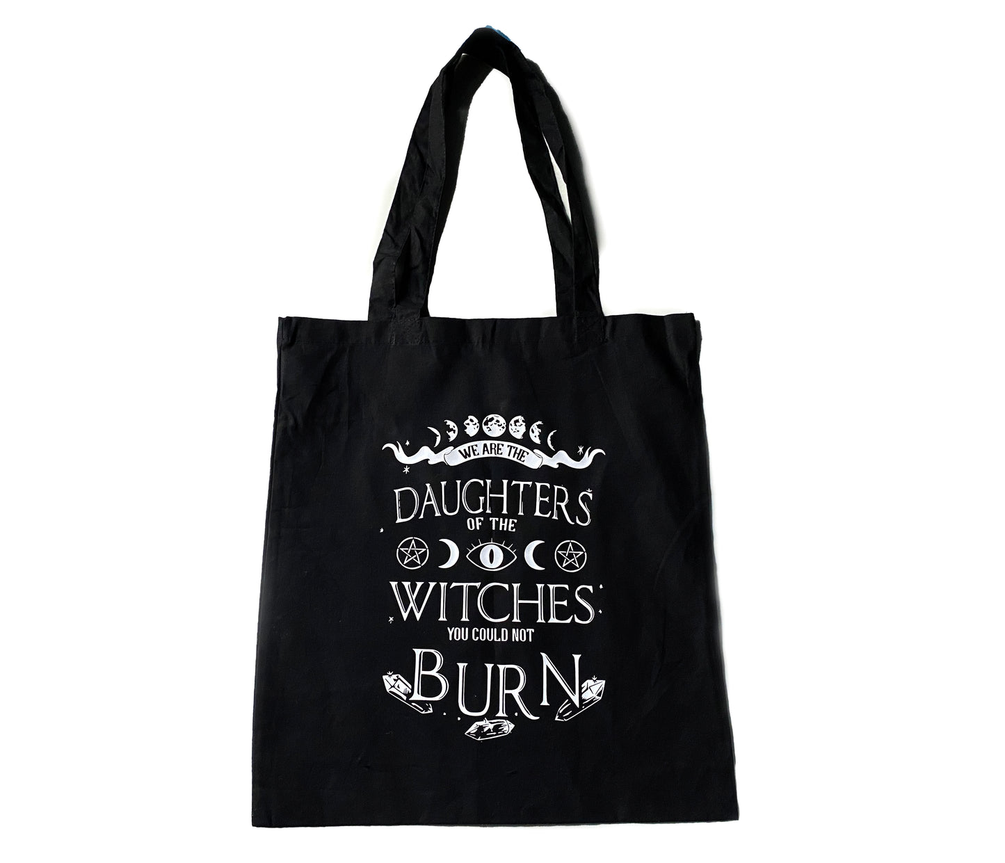 Stoffbeutel We are the daughters of the witches you could not burn schwarz gothic