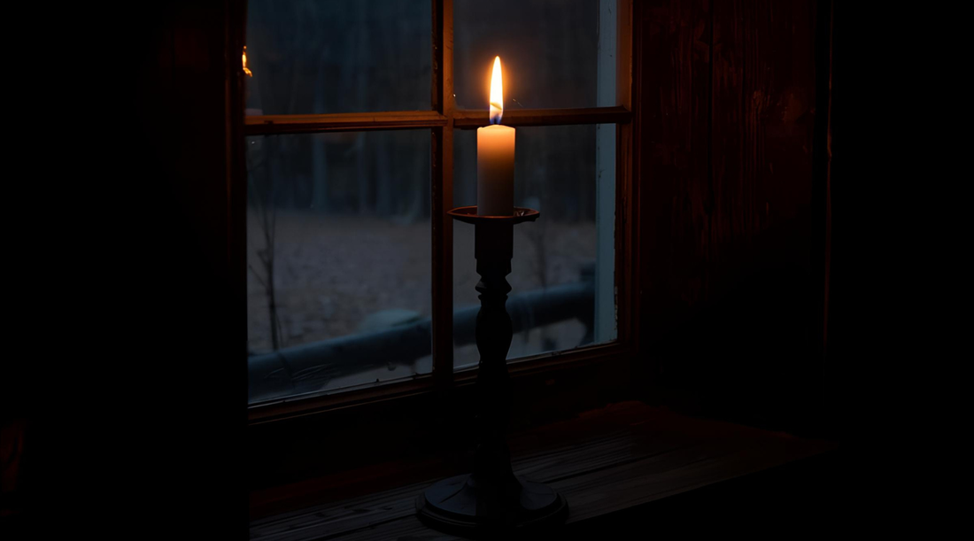 The candle in the window -  A Light for Wanderers & Spirits