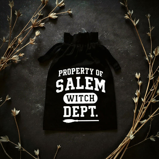 Schmuckbeutel Salem Witch Dept.  Tarotkartenbeutel
