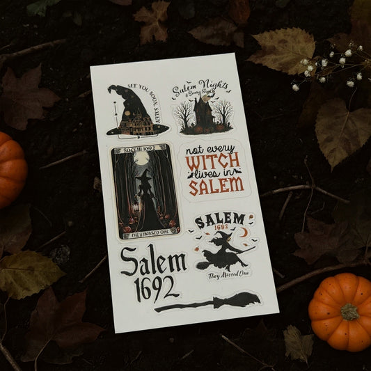 Stickerbogen Salem 1692