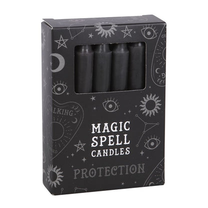 Kerzen Spell Candles schwarz für Schutz