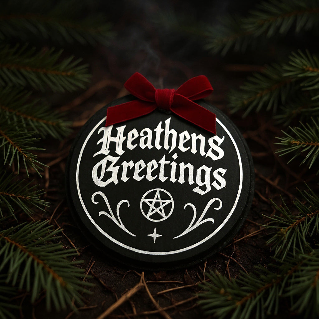 Mini Holzschild Heathens Greetings