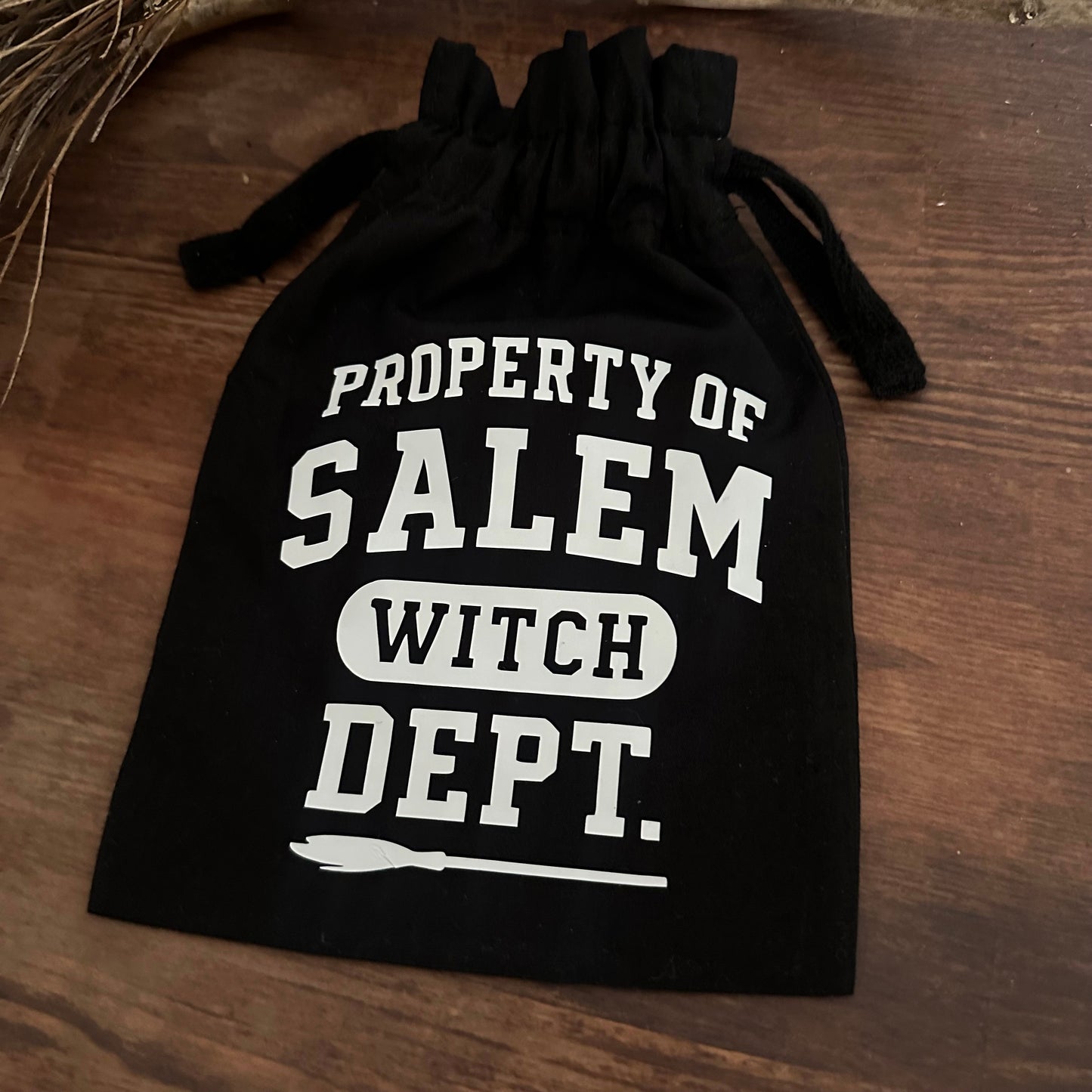 Schmuckbeutel Salem Witch Dept.  Tarotkartenbeutel