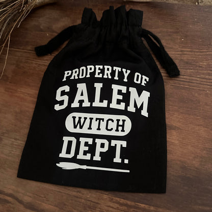 Schmuckbeutel Salem Witch Dept.  Tarotkartenbeutel