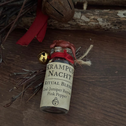 Krampusnacht Ritual Blend Spell Jar Talisman