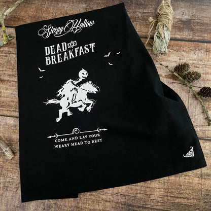 Tea towel Geschirrtuch Sleepy Hollow D&B schwarz