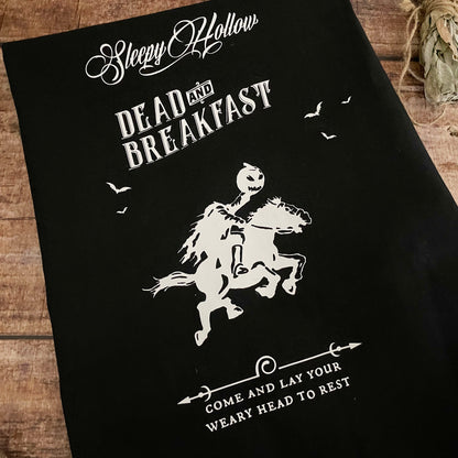 Tea towel Geschirrtuch Sleepy Hollow D&B schwarz