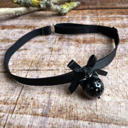 Choker Katzenglöckchen Halsband Kitty