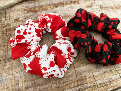 2er Set Scrunchies Blood Halloween