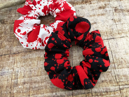 2er Set Scrunchies Blood Halloween