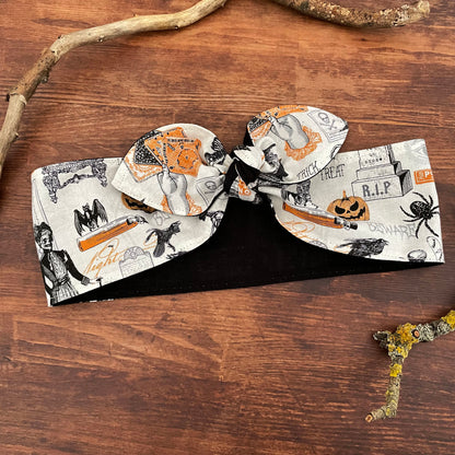 Haarband Rockabilly Trick or Treat Bandana Halloween