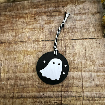 Ornament Holz-Anhänger Ghostie Creepmas 3cm