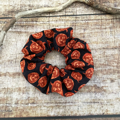 Scrunchie Haargummi Fright Night Kürbisse