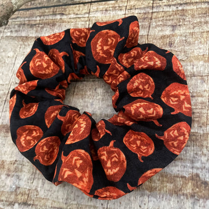 Scrunchie Haargummi Fright Night Kürbisse