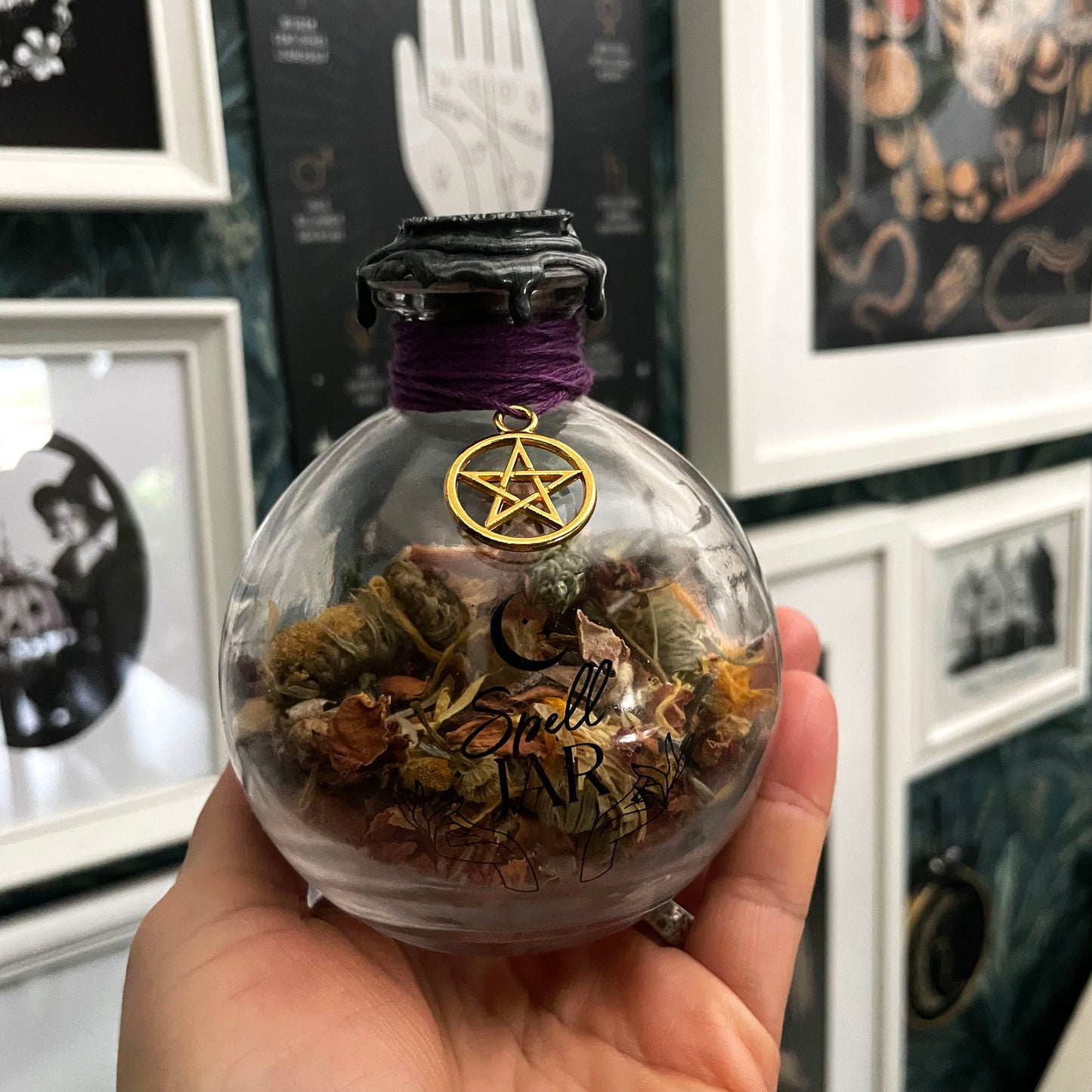 Spell Jar Gesundheit Glaszauber Talisman