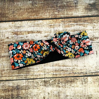 Haarband Rockabilly Blumenwiese bunt