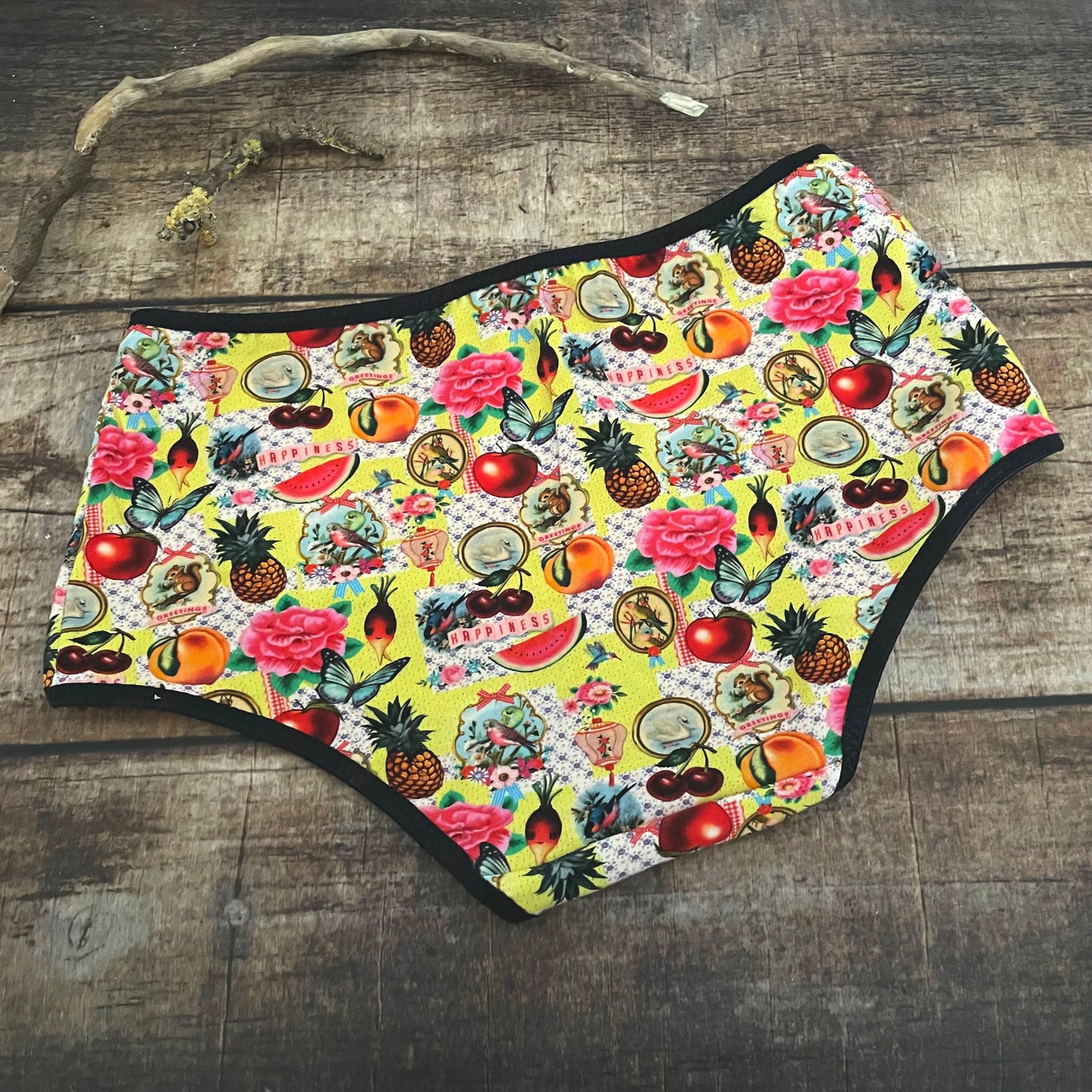 Hipster Panties Happy gelb