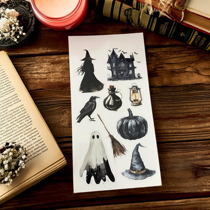 Stickerbogen Witchy Halloween