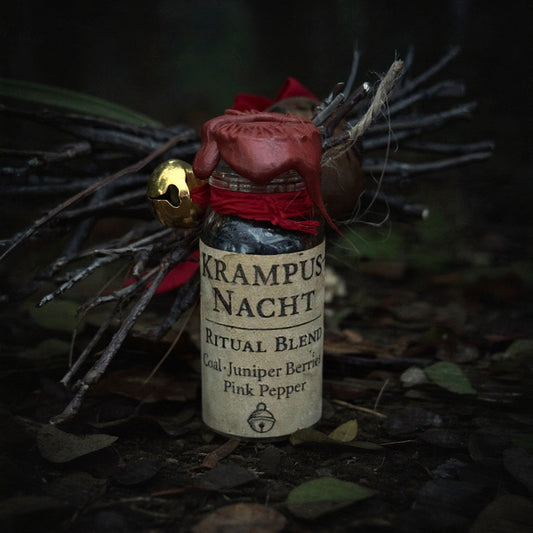 Krampusnacht Ritual Blend Spell Jar Talisman