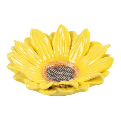 Sonnenblumen Schmuckschale aus Keramik
