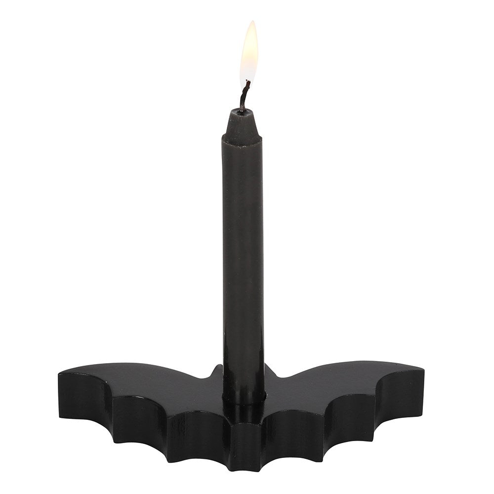 Kerzenhalter Fledermaus schwarz Ritualkerze Witch