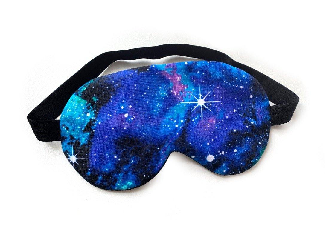 Schlafmaske Galaxie Reisemaske Sternenhimmel - Madness United Shop