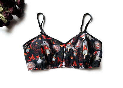 Bralette Soft BH aus Jersey Rotkäppchen