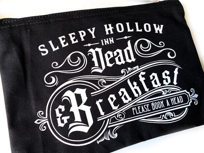 Kosmetiktasche Make up Bag Sleepy Hollow schwarz gothic 