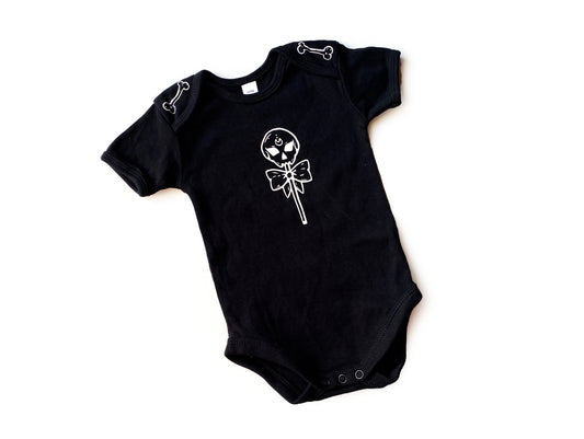 Baby Body Skull Lolli schwarz Gothic